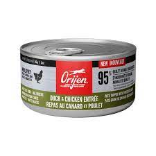 Orijen nourriture humide pour chats Repas Canard et Poulet