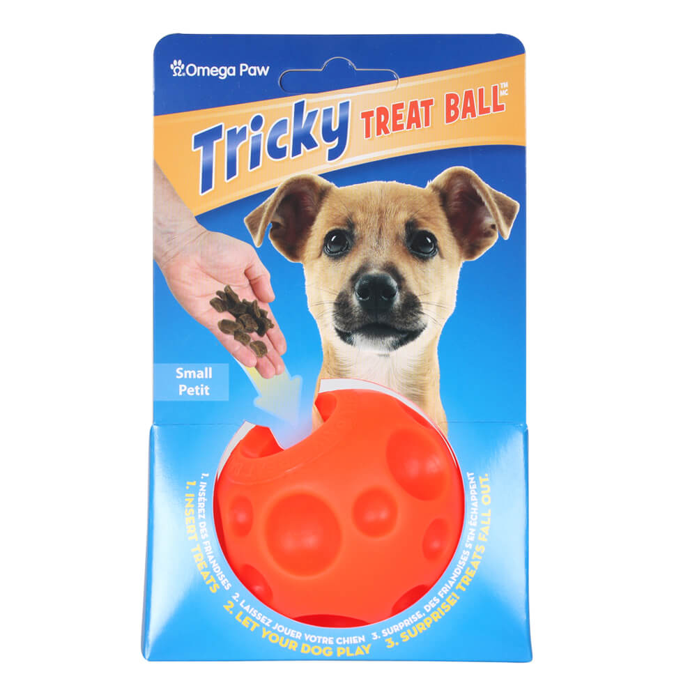 Omega Paw balle distributrice Tricky
