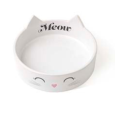 PetRageous bols pour chats 1 tasse Meow Kitty