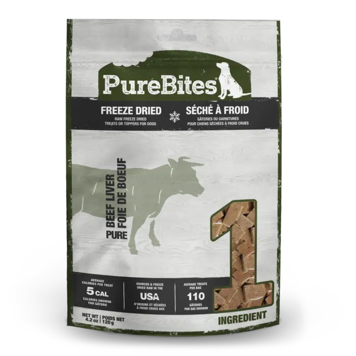 PureBites gâterie pour chiens Foie de boeuf