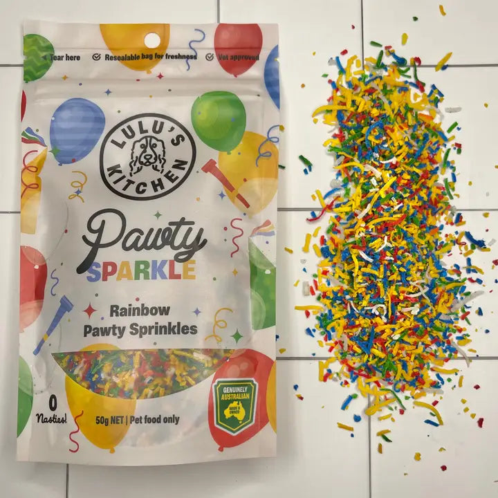 Lulu's Kitchen pépites de noix de coco Pawty Sparkles 50g