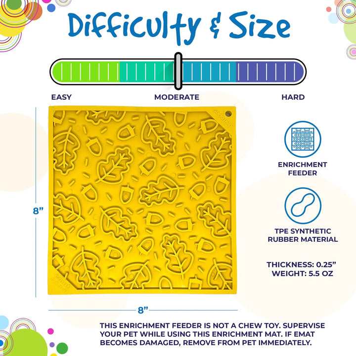 SodaPup tapis à lécher Automne