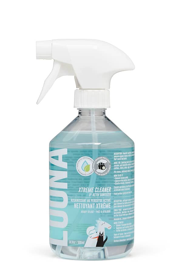 Loona nettoyant assainissant Xtrême au peroxyde activé prêt à utiliser 500 ml