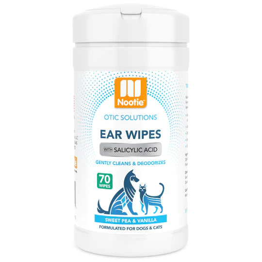 Nootie lingettes pour le nettoyage des oreilles 70 unités