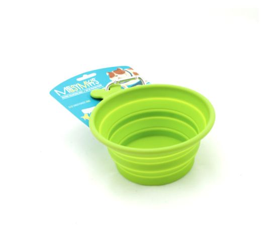 Messy Mutts bol de voyage en silicone rétractable 3 tasses