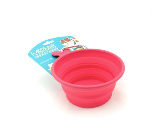 Messy Mutts bol de voyage en silicone rétractable 3 tasses