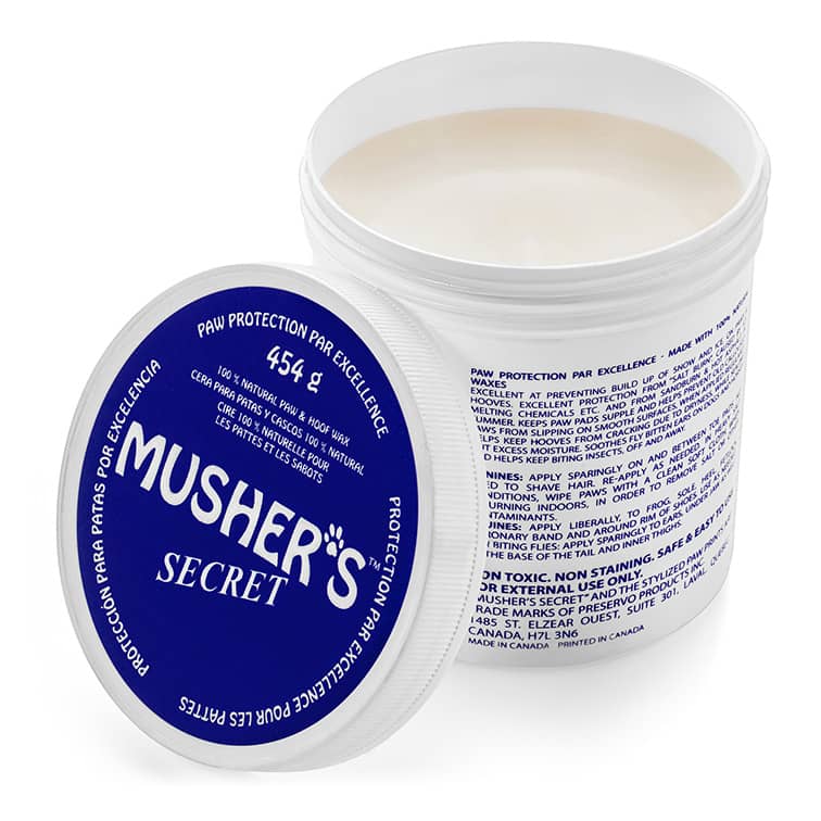 Musher's Secret baume naturel pour les pattes
