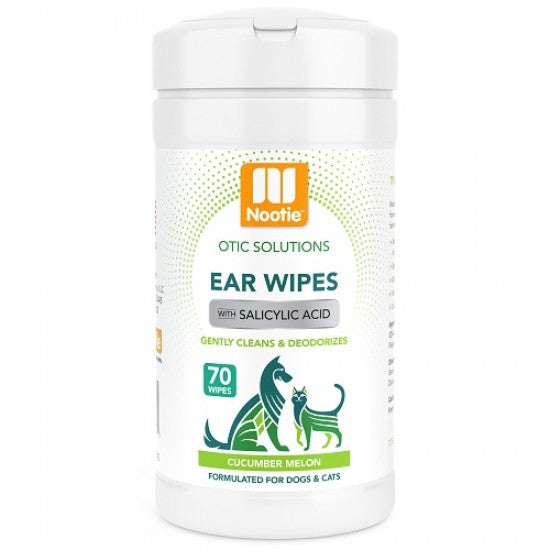 Nootie lingettes pour le nettoyage des oreilles 70 unités