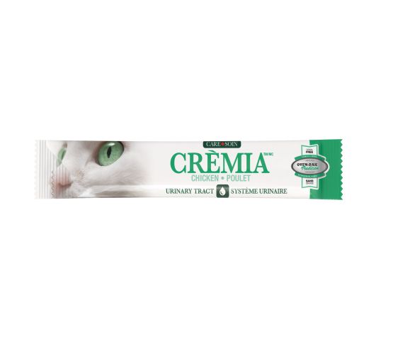 Oven-Baked Tradition Crèmia gâterie à lécher pour chats Urinaire au poulet 12 x 15g