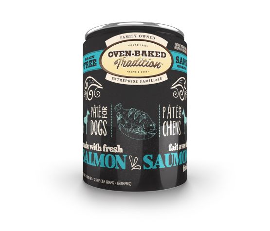 Oven-Baked Tradition nourriture humide pour chiens Pâté de saumon 340g