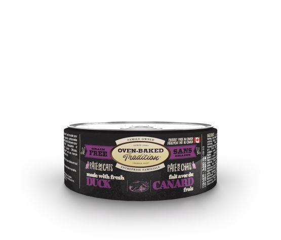 Oven-Baked Tradition nourriture humide pour chats Pâté de canard 142g