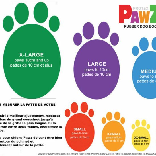 Pawz bottes de caoutchouc