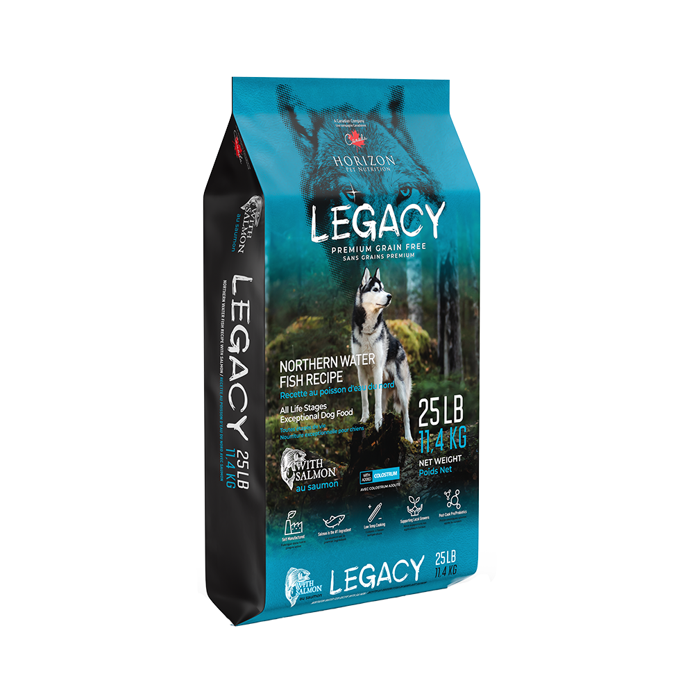 Horizon Legacy nourriture sèche pour chiens Poisson d'eau du Nord sans grains                      ** NOURRITURE SÈCHE NON VENDUE EN LIGNE **