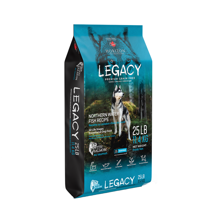 Horizon Legacy nourriture sèche pour chiens Poisson d'eau du Nord sans grains                      ** NOURRITURE SÈCHE NON VENDUE EN LIGNE **