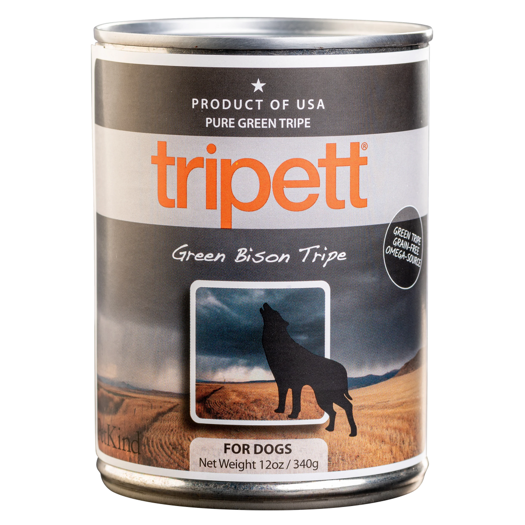 PetKind Tripett tripes vertes de bison 396g