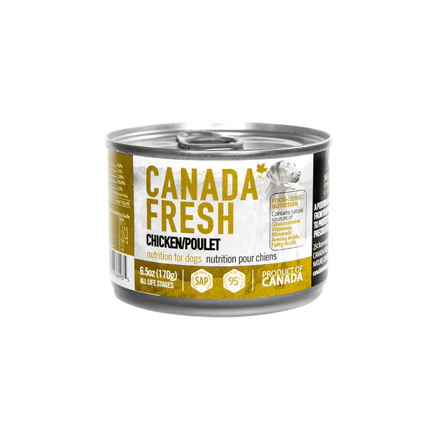 PetKind Canada Fresh nourriture humide pour chiens Poulet 170g