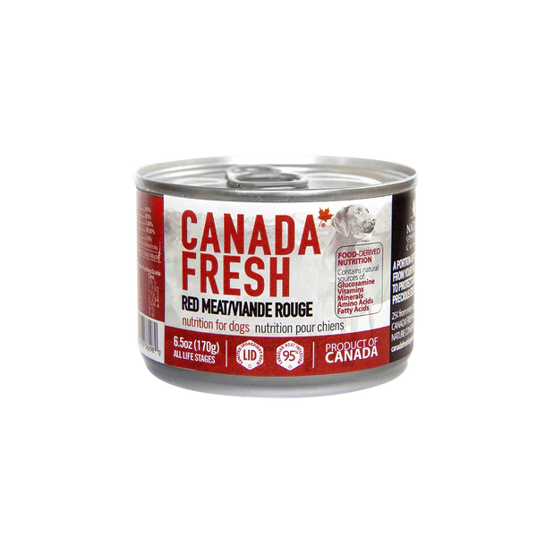 PetKind Canada Fresh nourriture humide pour chiens Viande rouge 170g