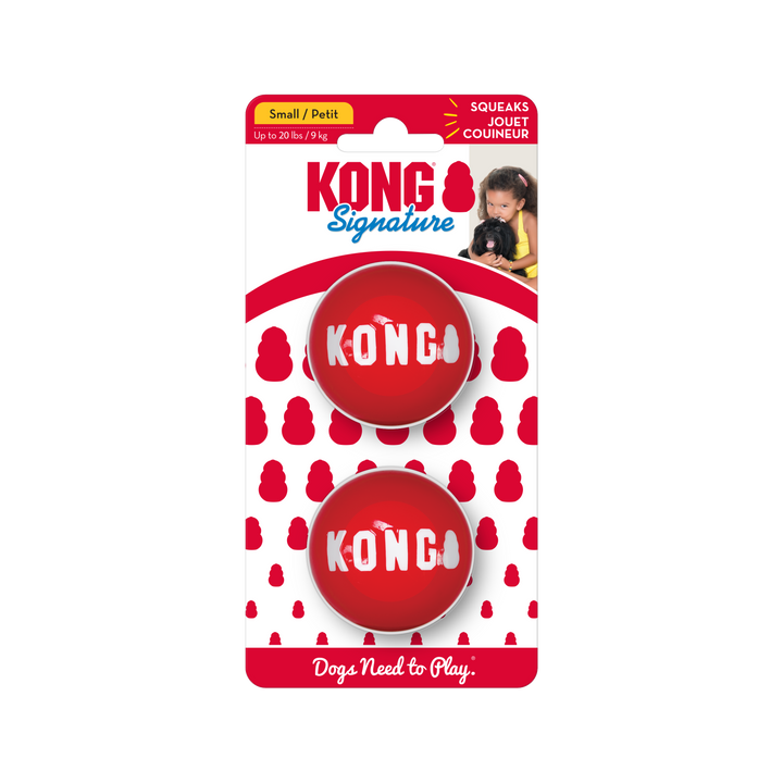 Kong Signature duo de balles Petites