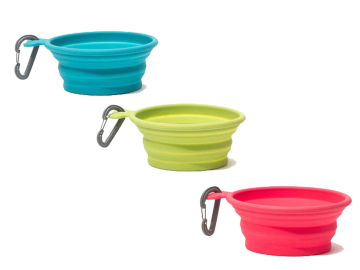 Messy Mutts bol de voyage en silicone rétractable 3 tasses