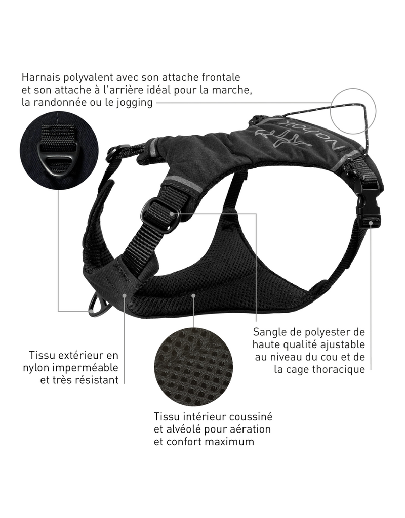 Nahak harnais polyvalent pour petits chiens