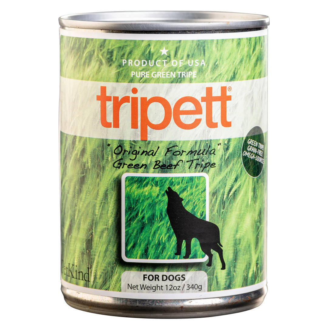 PetKind Tripett formule originale tripes vertes de boeuf 396g