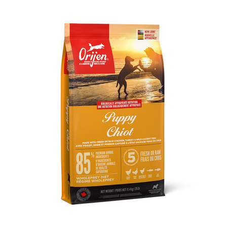 Orijen nourriture sèche pour chiot sans grains                    ** NOURRITURE SÈCHE NON VENDUE EN LIGNE **