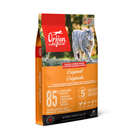Orijen nourriture sèche pour chats Originale sans grains               ** NOURRITURE SÈCHE NON VENDUE EN LIGNE **