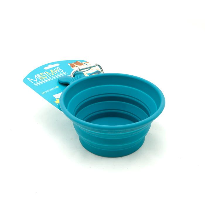 Messy Mutts bol de voyage en silicone rétractable 3 tasses