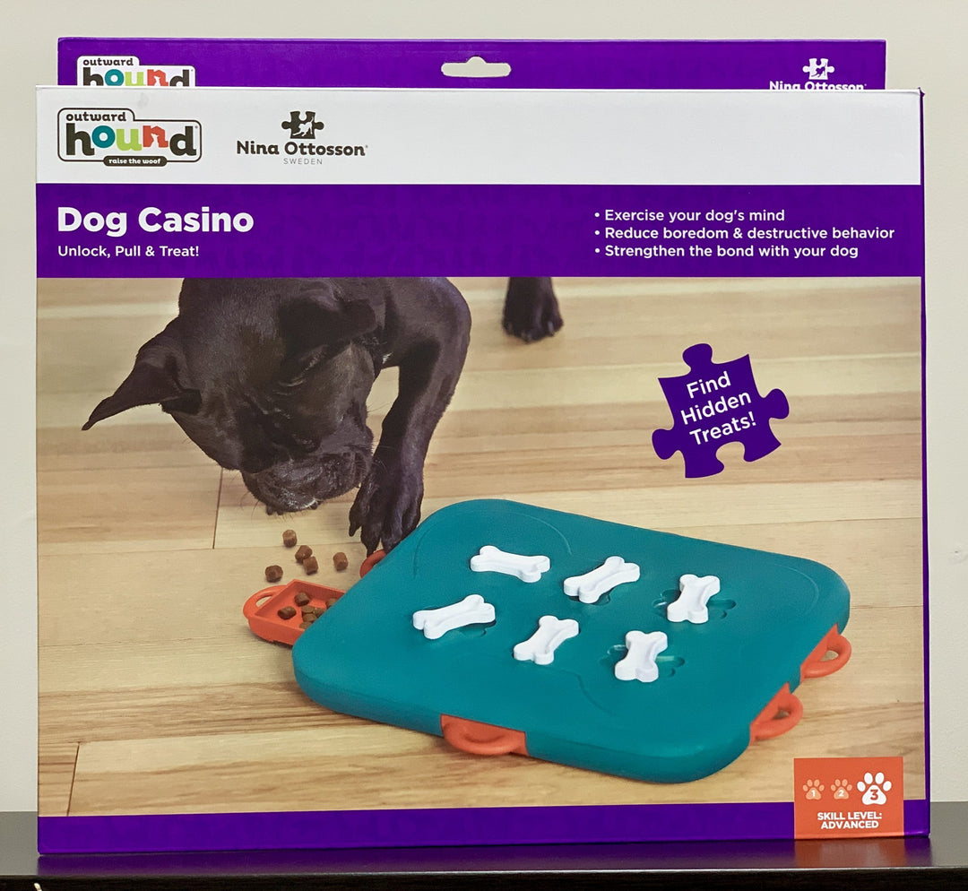 Outward Hound Nina Ottosson casse-tête interactif Dog Casino