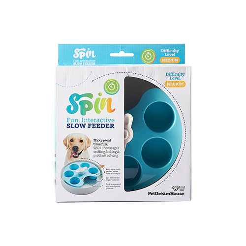 Pet Dream House bol Spin bleu Niveau Moyen
