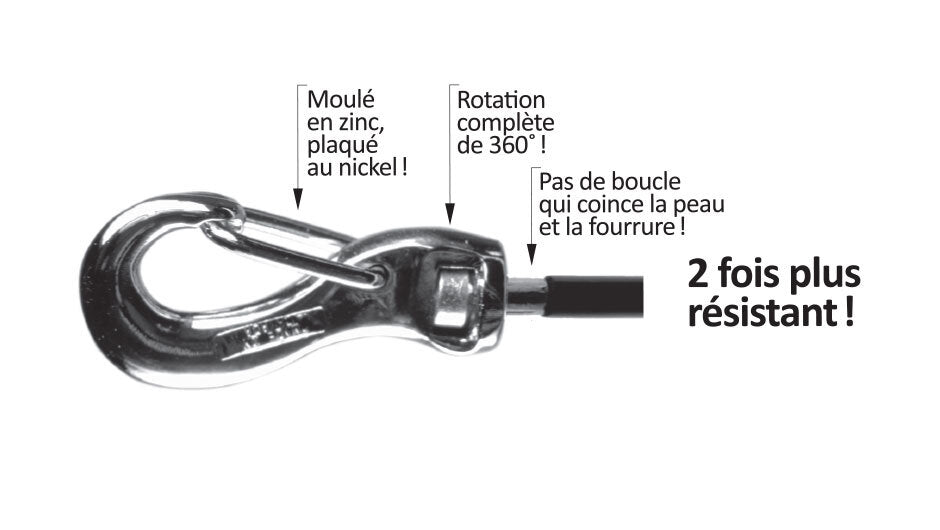 Zinco Système d'attache sur chariot 25'