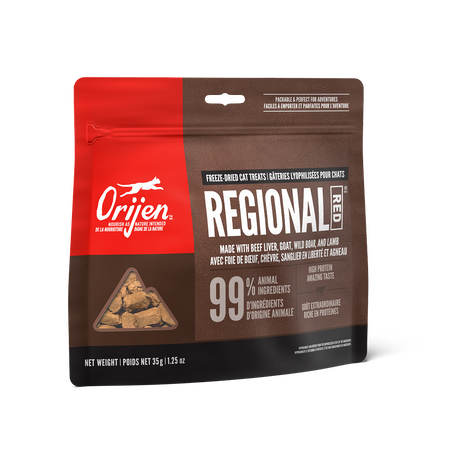 Orijen gâterie lyophilisée pour chats Regional Red 35g