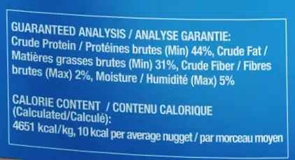 PureBites recette lyophilisée Agneau