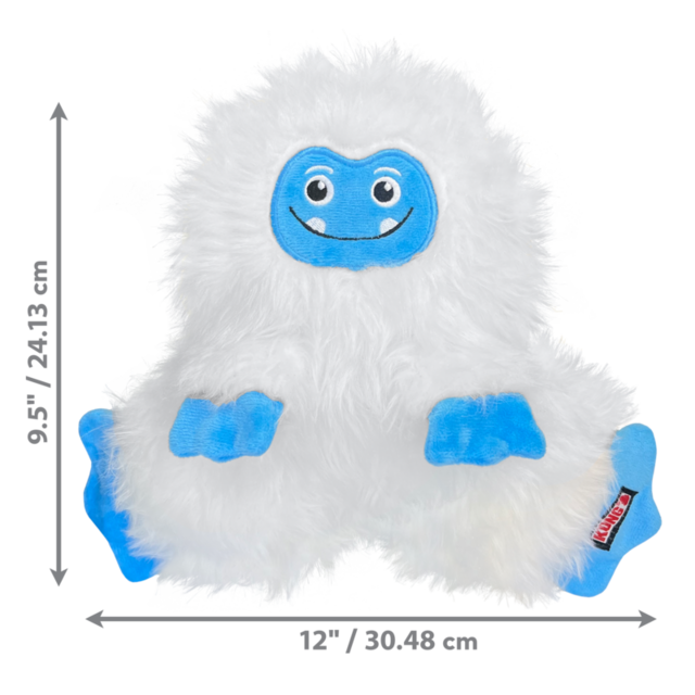 Kong peluche pour chiens édition de Noël Frizzles Yéti