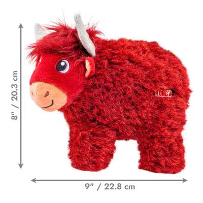 Kong peluche pour chiens ToughZ Vache Highland