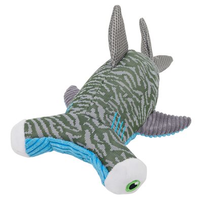 Kong peluche durable pour chiens Armor requin-marteau