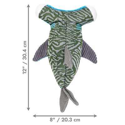 Kong peluche durable pour chiens Armor requin-marteau