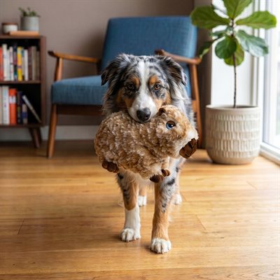 Kong peluche pour chiens Comfort Wuzzeez Capybara