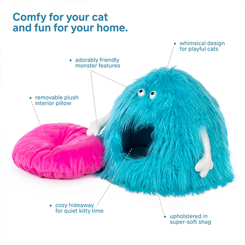 Prevue Hendryx Pet Products lit pour chat Comfy Monster