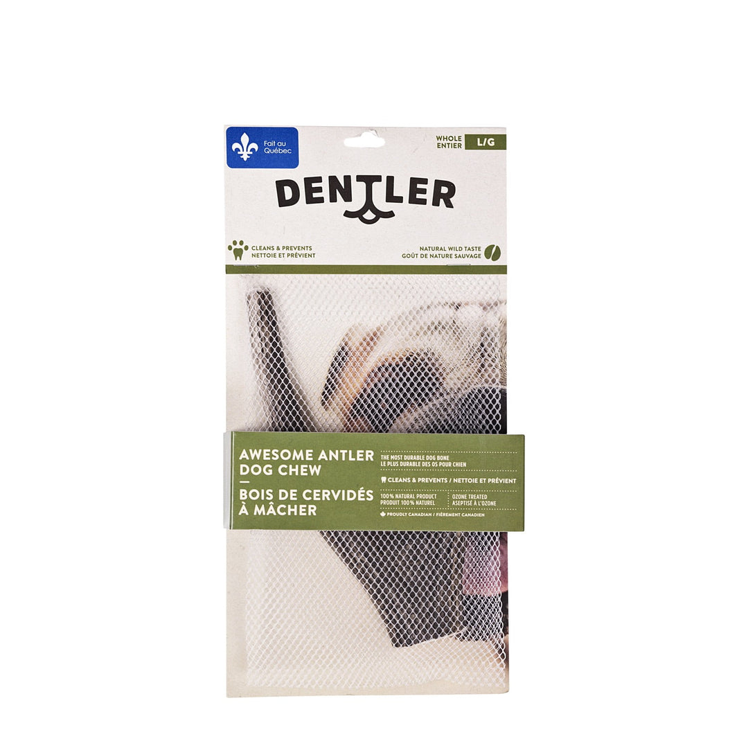 Dentler bois de cervidé entier, goût naturel