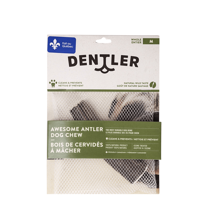 Dentler bois de cervidé entier, goût naturel