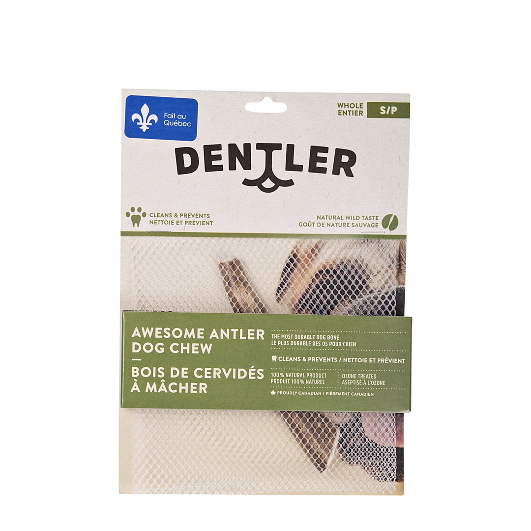 Dentler bois de cervidé entier, goût naturel