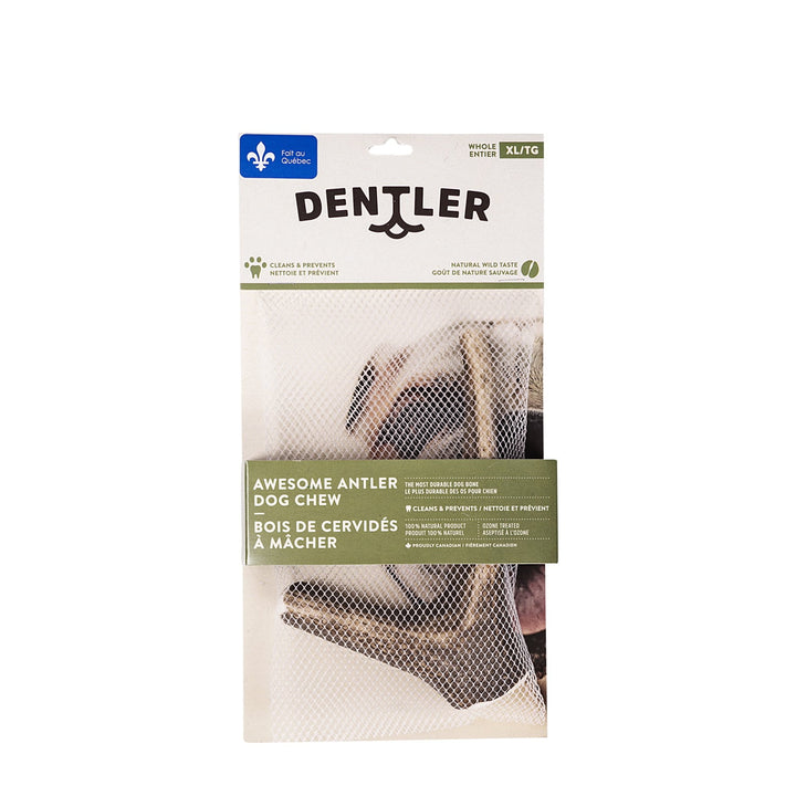 Dentler bois de cervidé entier, goût naturel