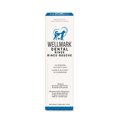 Wellmark rince-bouche pour chats et chiens 120 ml