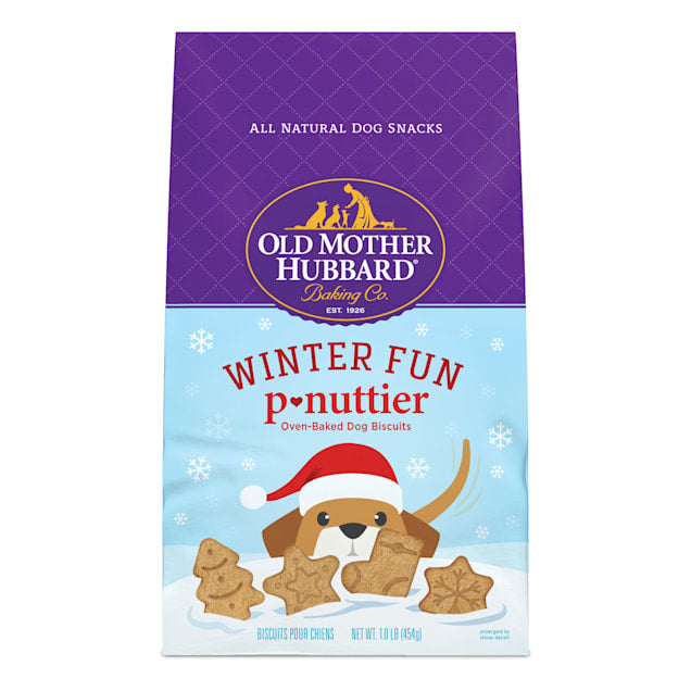 Old Mother Hubbard biscuits pour chiens Winter Fun 454g