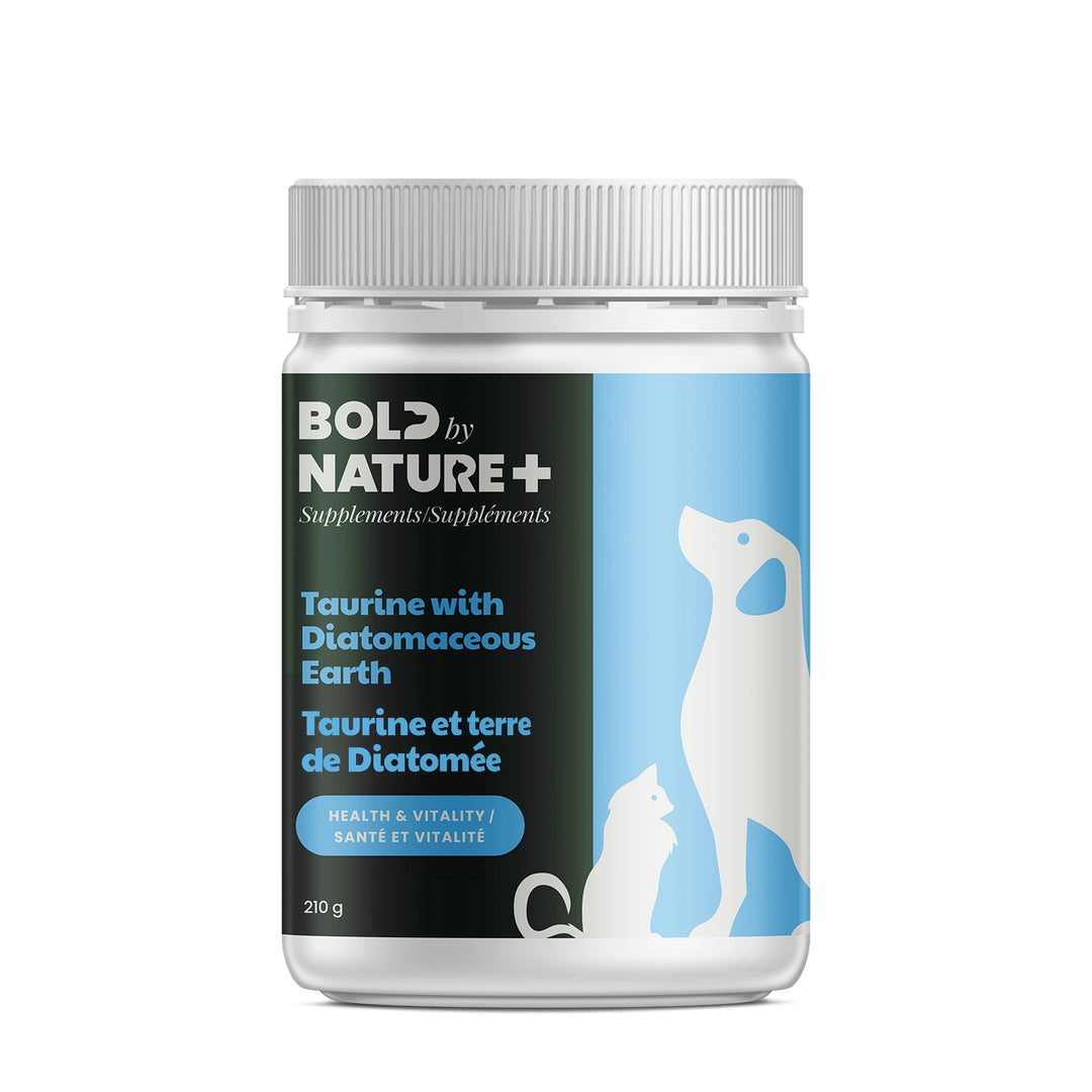 Bold by Nature taurine avec terre diatomée Santé et Vitalité 210g