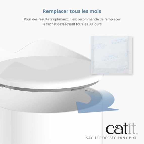 Catit sachets desséchants pour distributeurs de nourriture Pixi