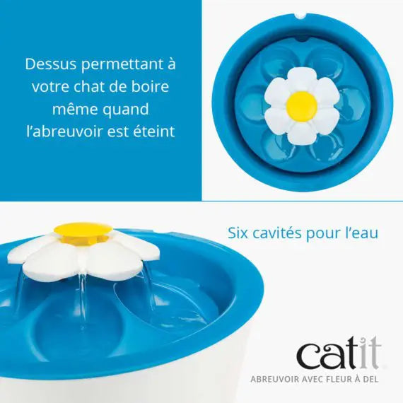 Catit fontaine Flower LED 3 L