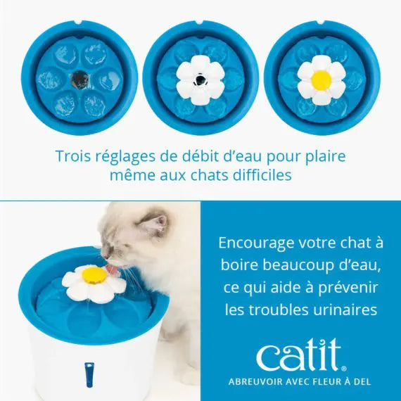 Catit fontaine Flower LED 3 L