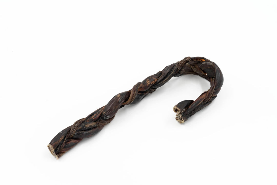 Tresse d'oesophage de boeuf Canne de Noël
